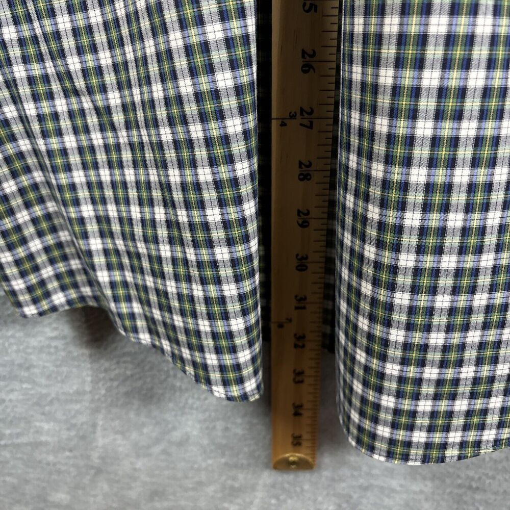 L.L. Bean Men's Casual Button Down Shirts - Red and Black Plaid - Picture 14 of 15
